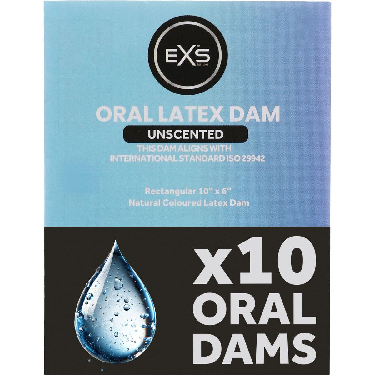 Exs Condoms - Oral Dams - Latex-Oraltücher