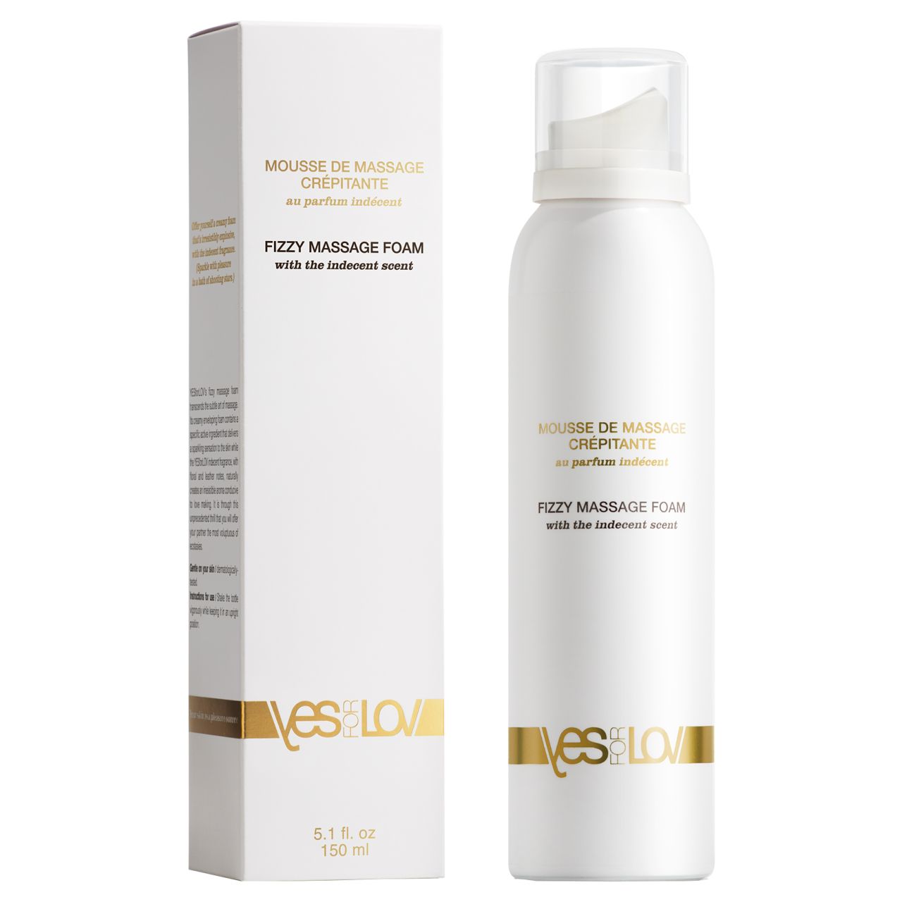 YESforLOV - Fizzy - Massage-Schaum