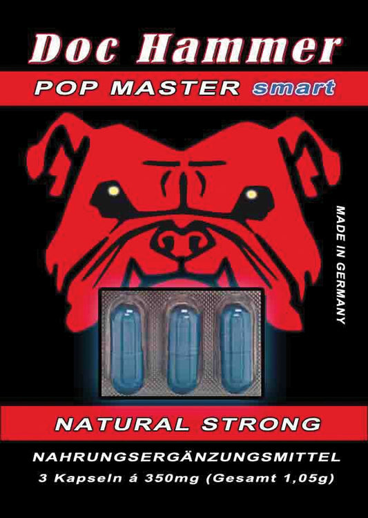 Doc Hammer - Pop-Master Smart - Natural Strong Kapseln