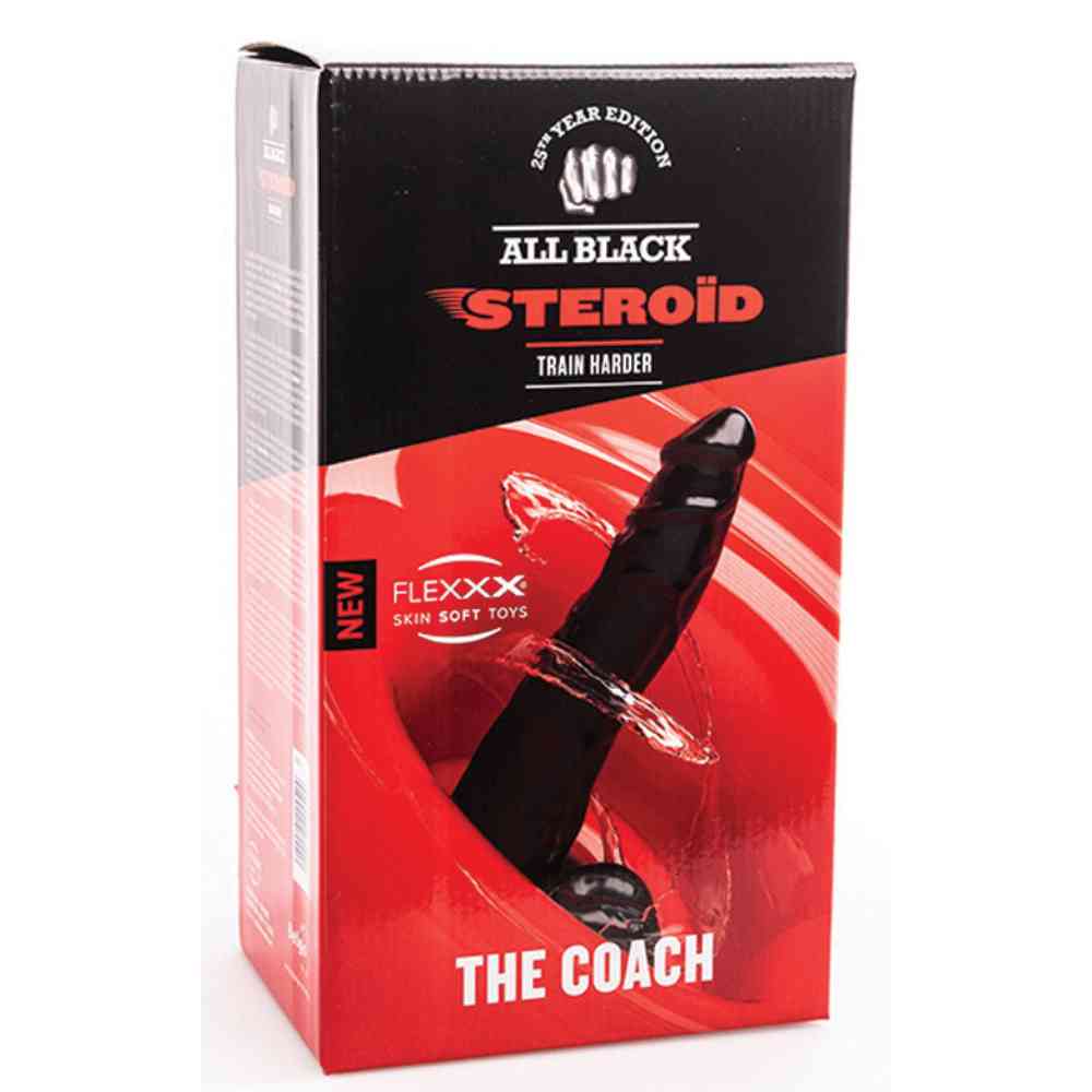 XXL Dildo "The Coach Black"