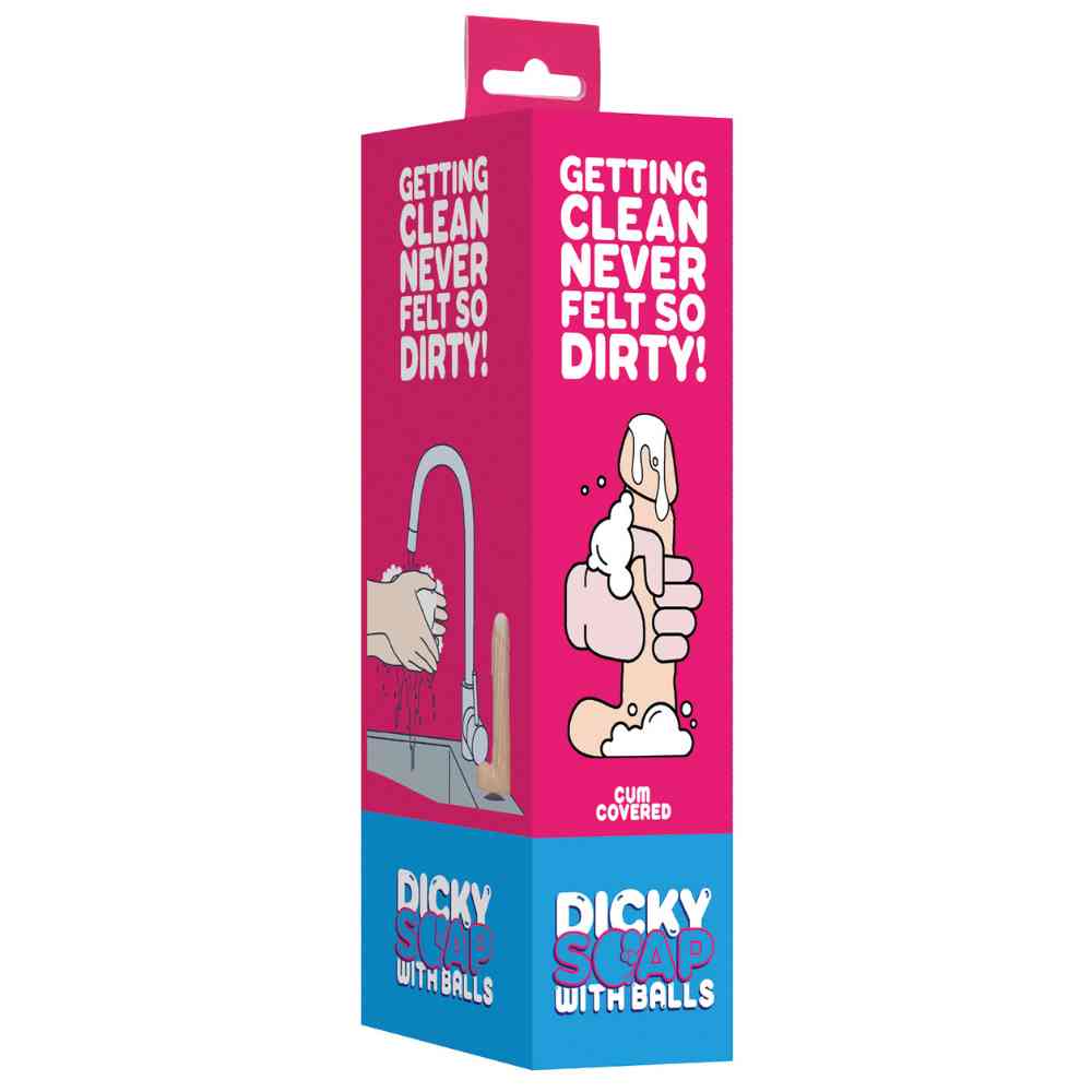 Dicky Soap With Balls - Cum Covered