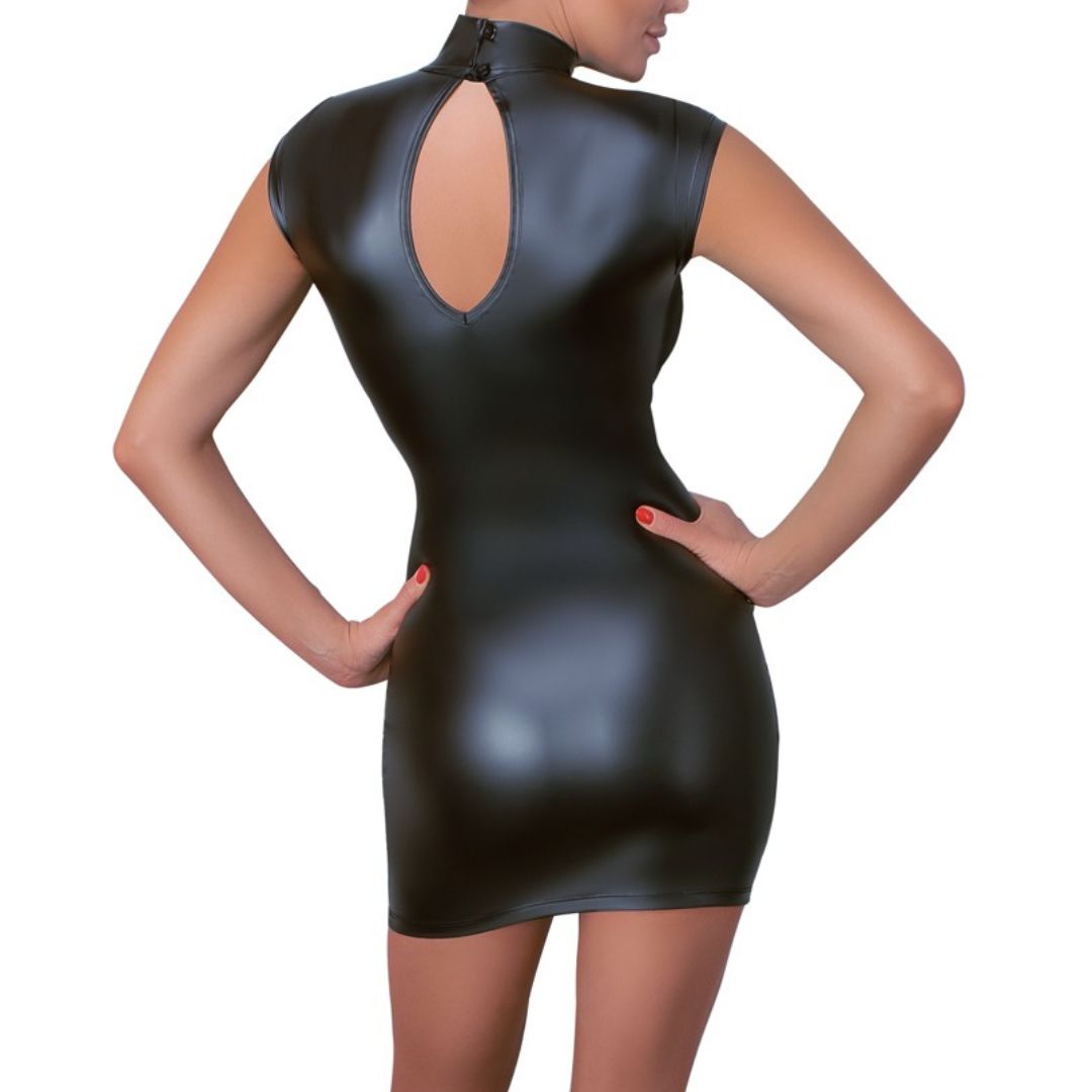 Minikleid im Mattlook mit Powernet-Einsätzen - OH MY! FANTASY