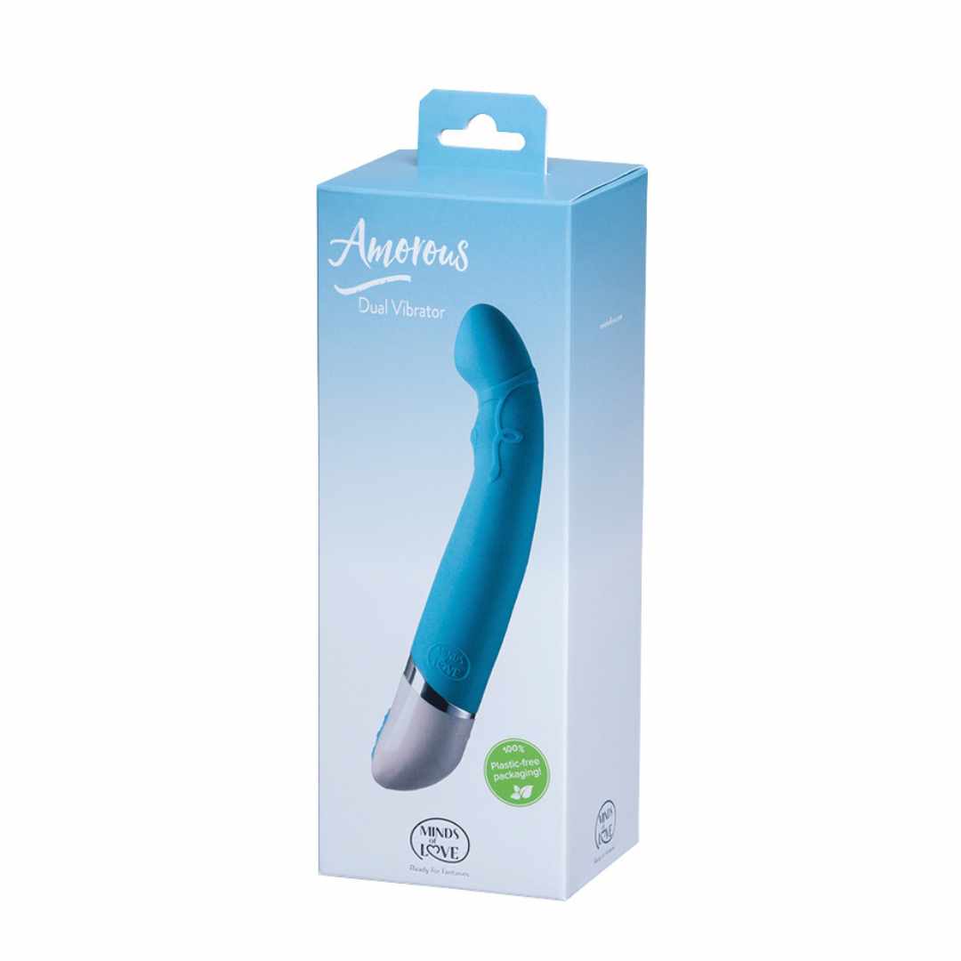 MINDS of LOVE Amorous Dual Vibrator türkis