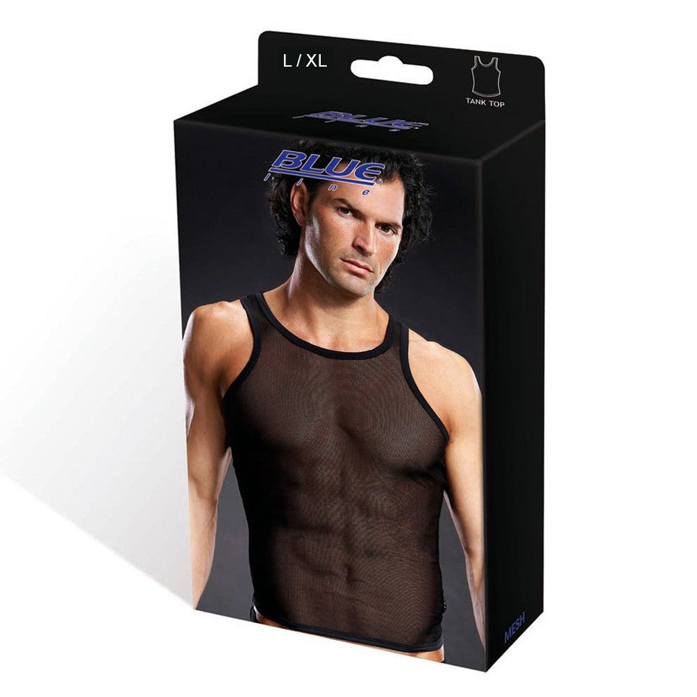 Blue Line - Atmungsaktives Mesh Tank Top