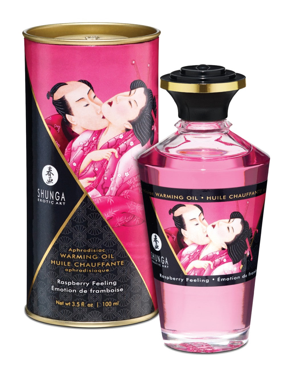 Shunga Erotic Art - Massageöl mit Wärmeeffekt