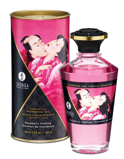 Shunga Erotic Art - Massageöl mit Wärmeeffekt