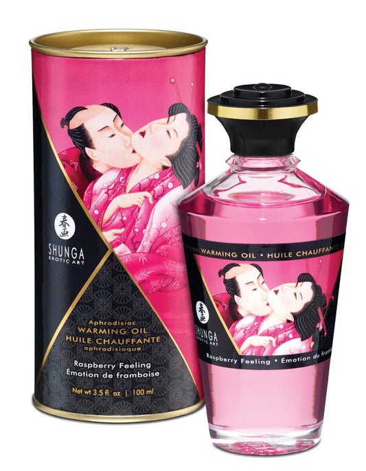 Shunga Erotic Art - Massageöl mit Wärmeeffekt