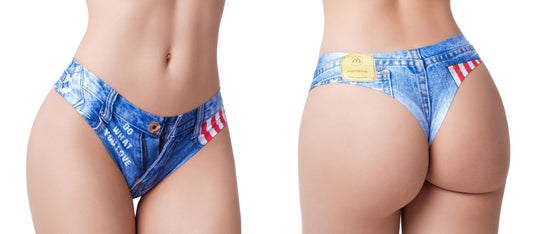 Memème - Jeans American Flag - Thong