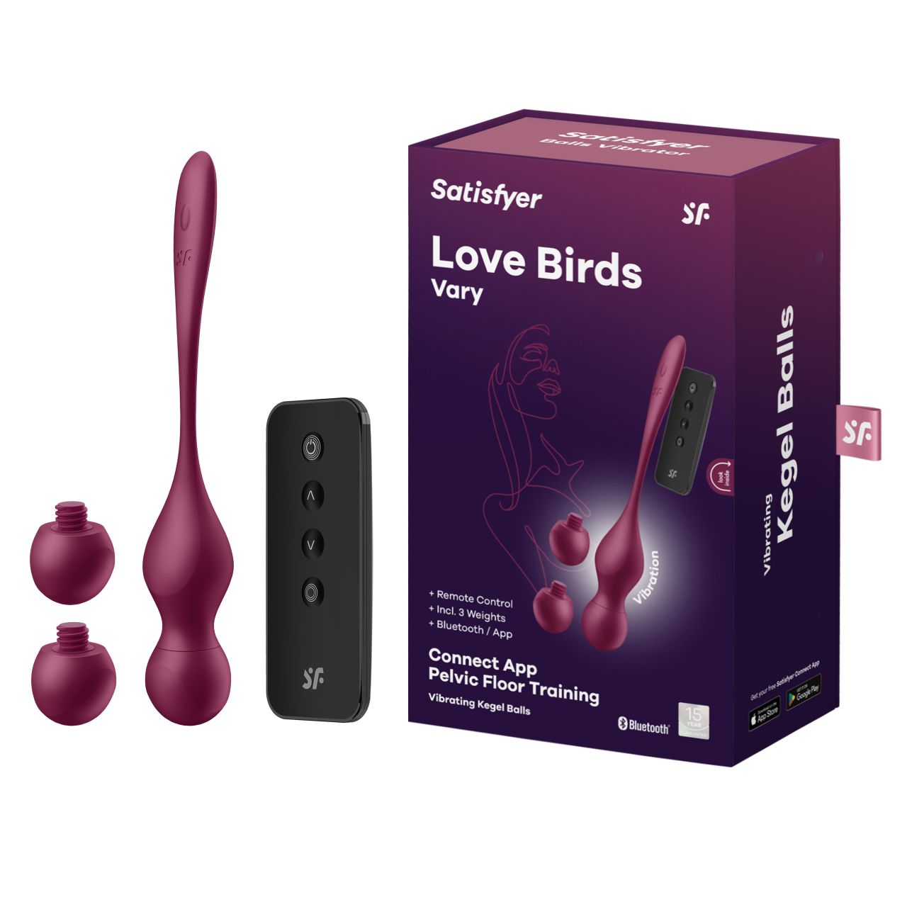 Satisfyer - Love Birds Vary - Vibrierende Kugeln