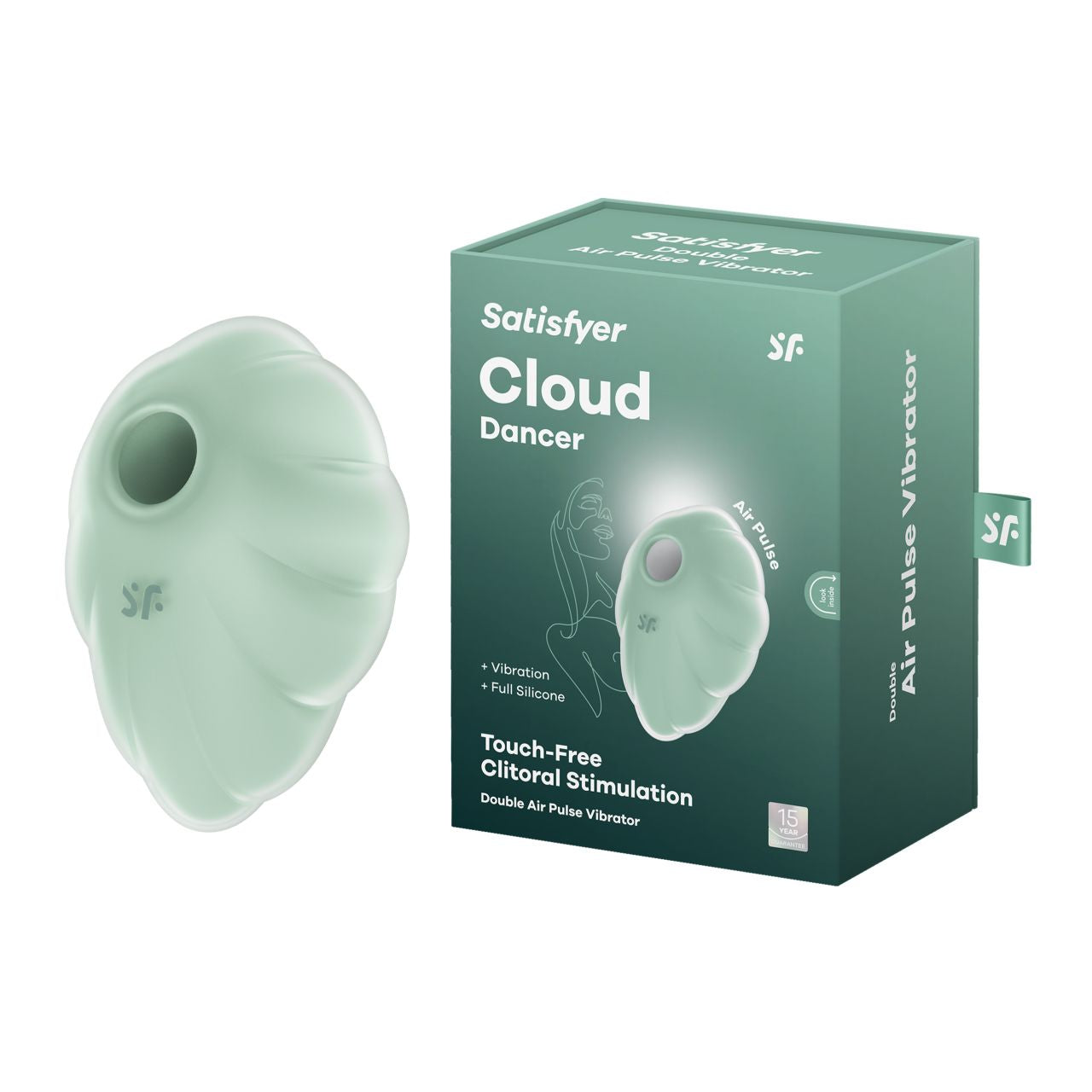 Satisfyer - Cloud Dancer Blue Air Pulse Vibrator