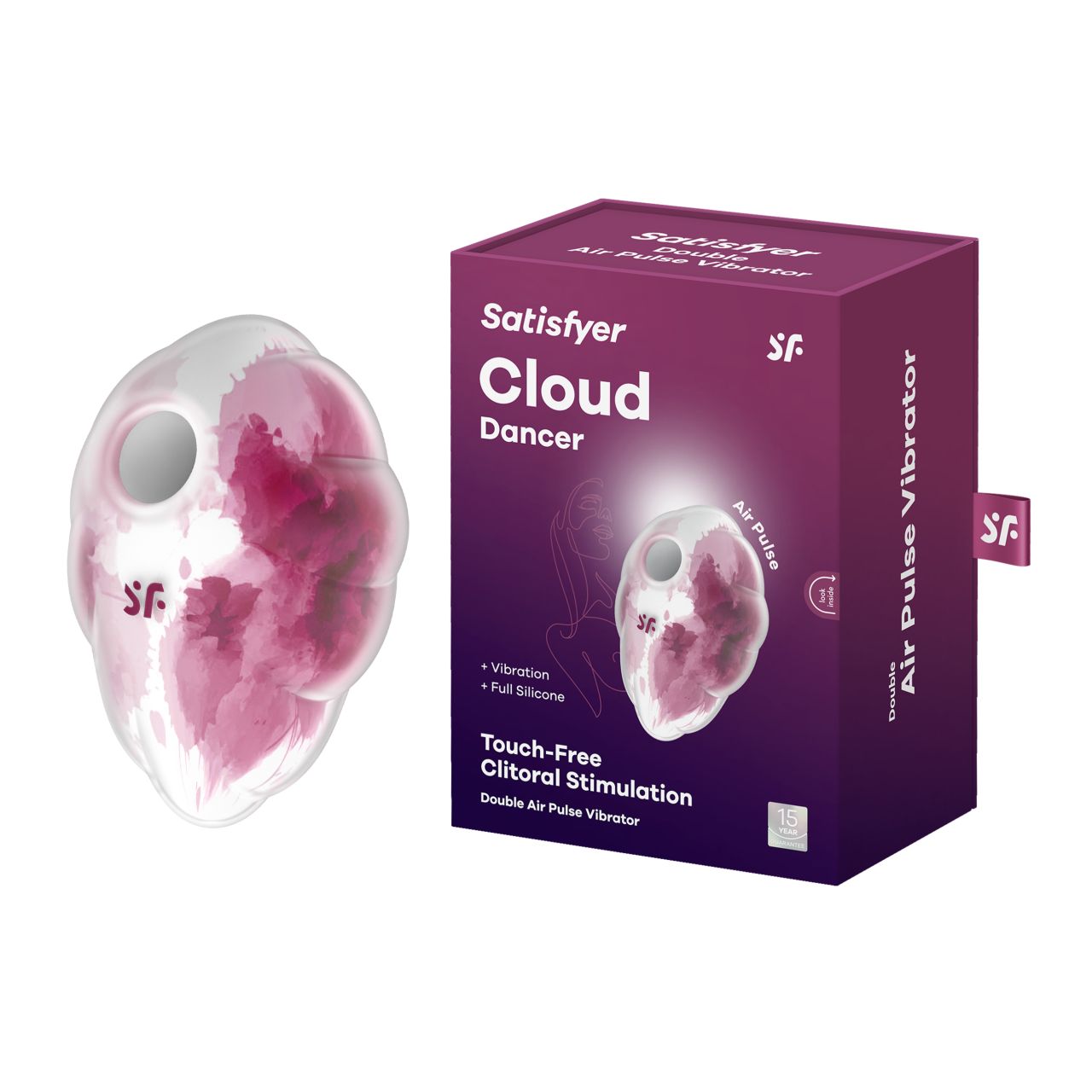 Satisfyer - Cloud Dancer Blue Air Pulse Vibrator