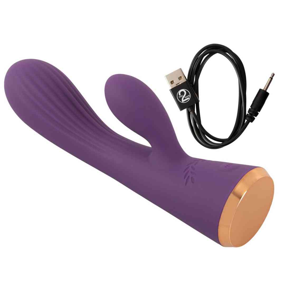  handlicher Double Layer Silicone Rabbit Vibrator SUPER SOFT