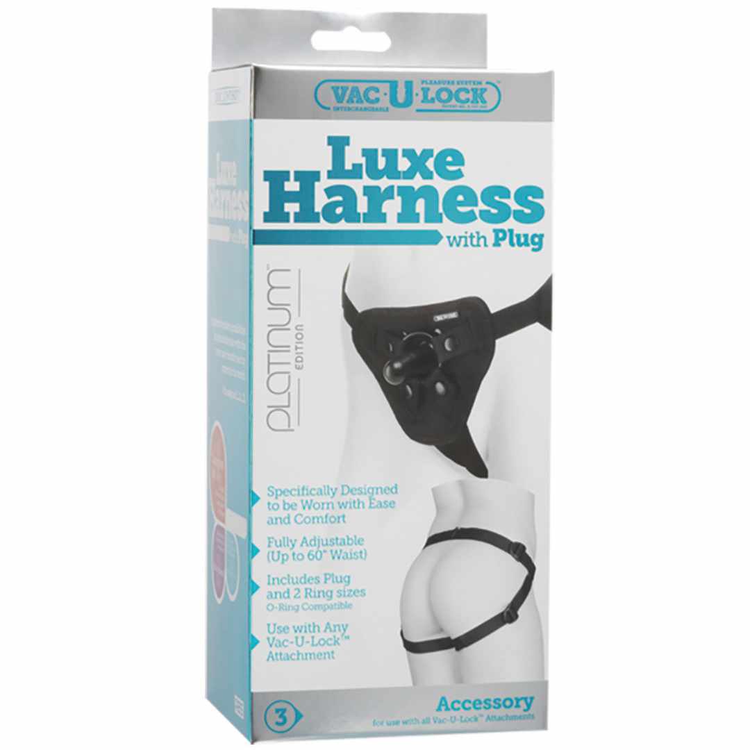 DOC JOHNSON VAC-U-LOCK Platinum Luxe Harness