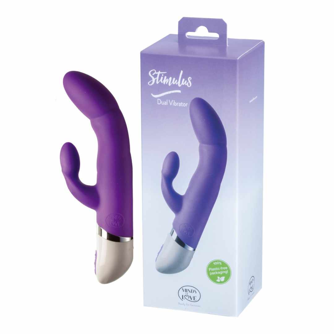 MINDS of LOVE Stimulus Dual Vibrator lila