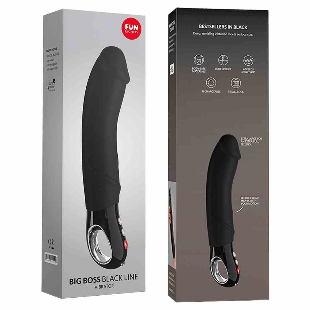 Vibrator Big Boss black