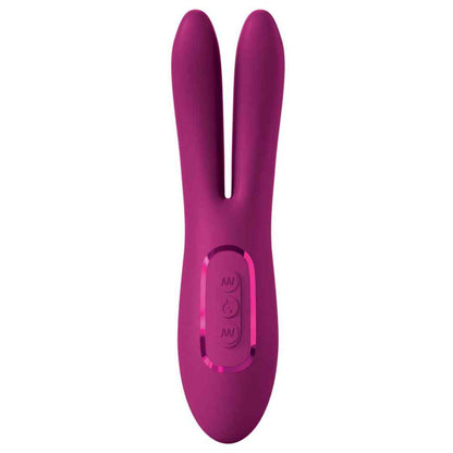 Vibrator mit 2 flexiblen Vibro-Ohren