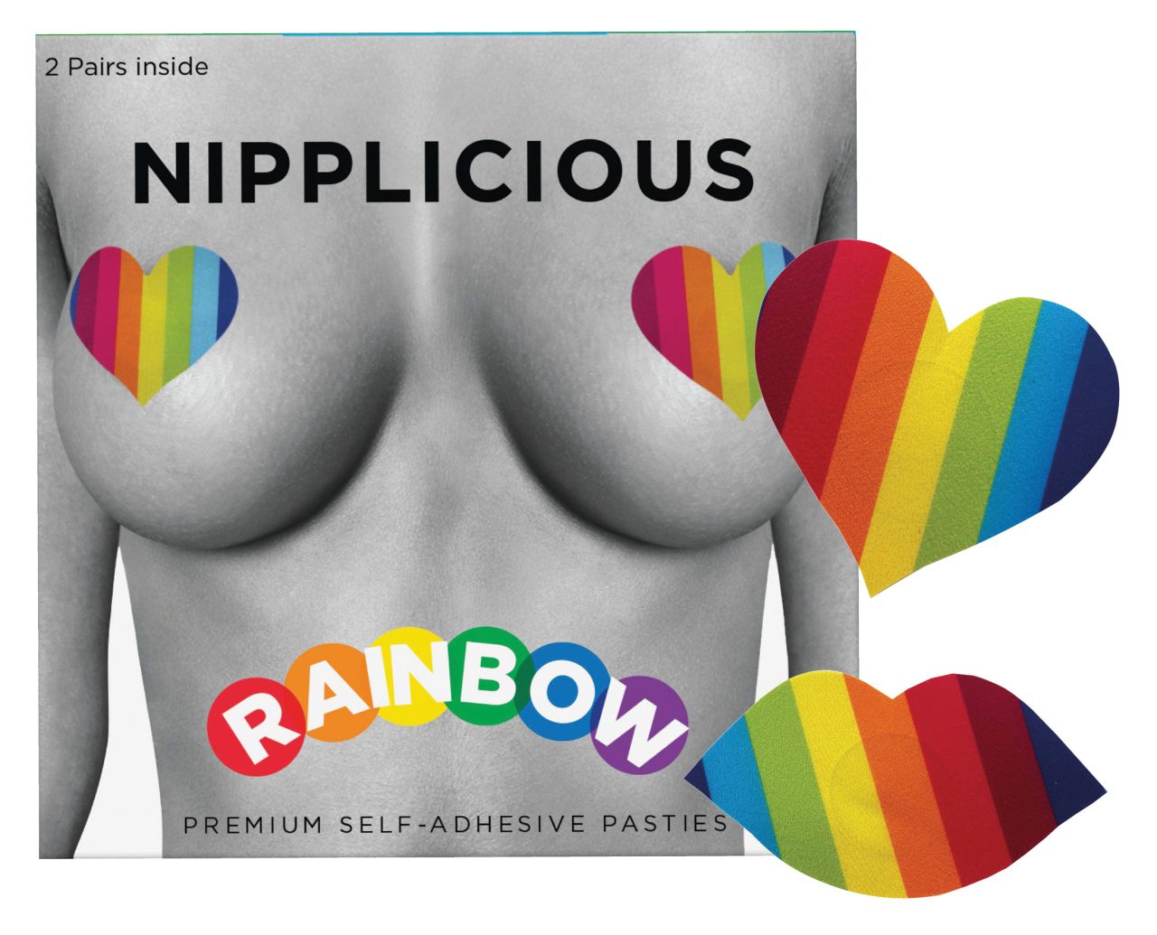 Spencer & Fleetwood - Nippelabdeckungen Regenbogen