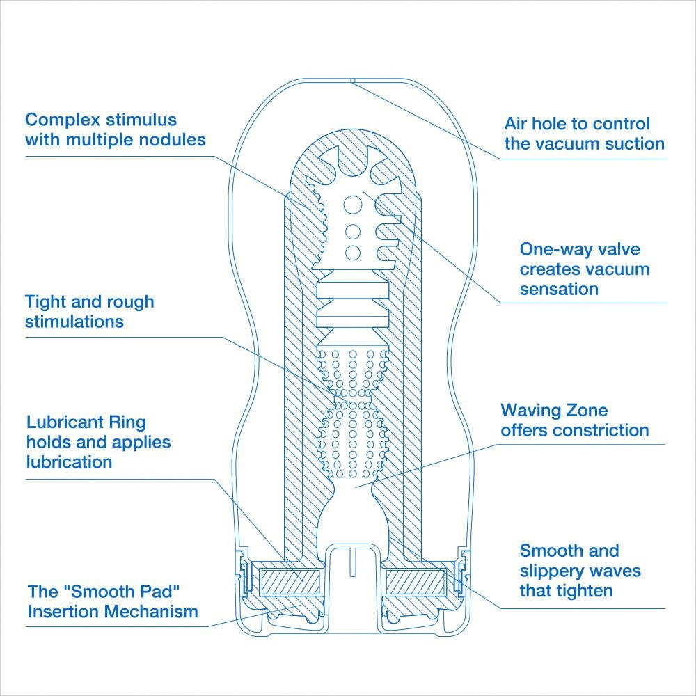 TENGA - Original Cup - Cool Edition - Mssturbator