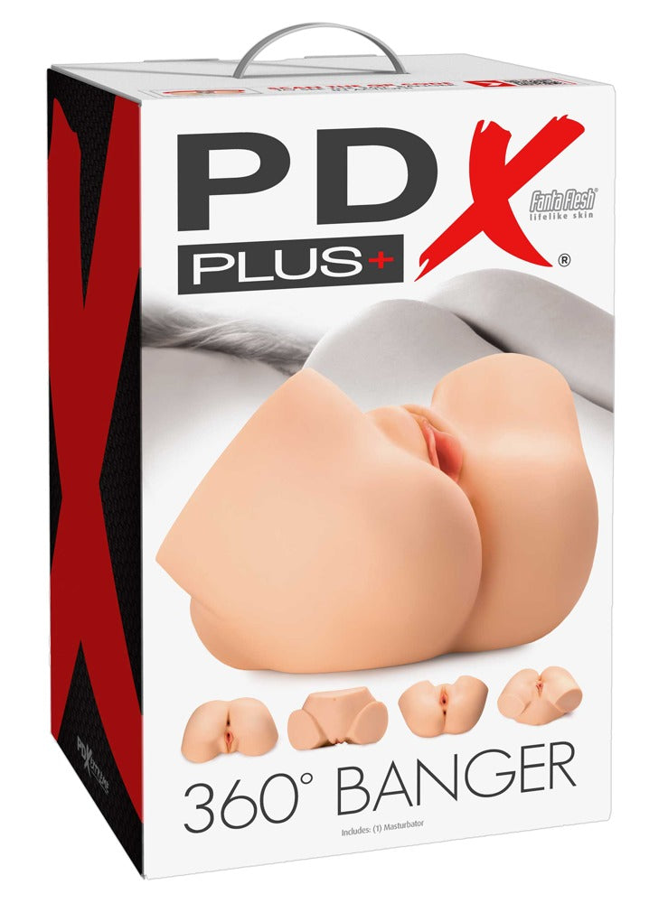 PDX - 360° Banger - Positionsvielfältiger Masturbator