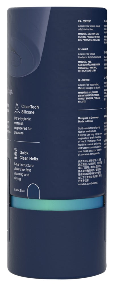 Premium-Masturbator Pow von Arcwave mit Saugkraftkontrolle
