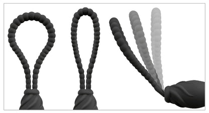 Black Velvets - Strapless Strap-on - flexibler Dildo für Paare
