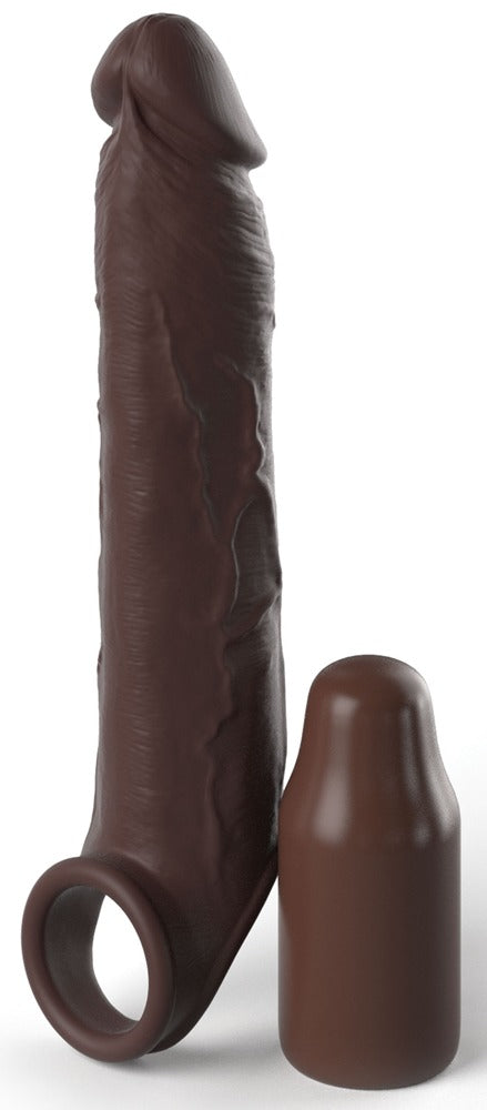 Fantasy X-Tensions - Elastische Penissleeve mit Hodenring