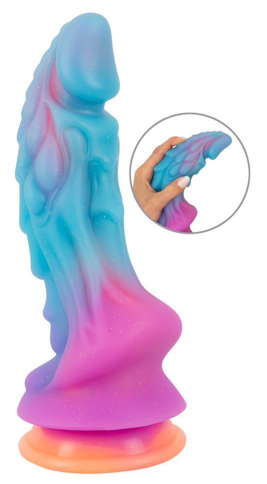 Beasty Cocks - Dildo - Strukturdesign mit Saugfuß & Gloweffect