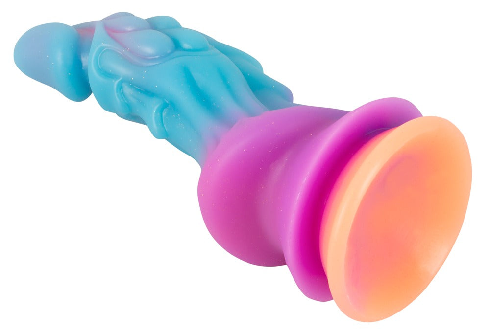 Beasty Cocks - Dildo - Strukturdesign mit Saugfuß & Gloweffect
