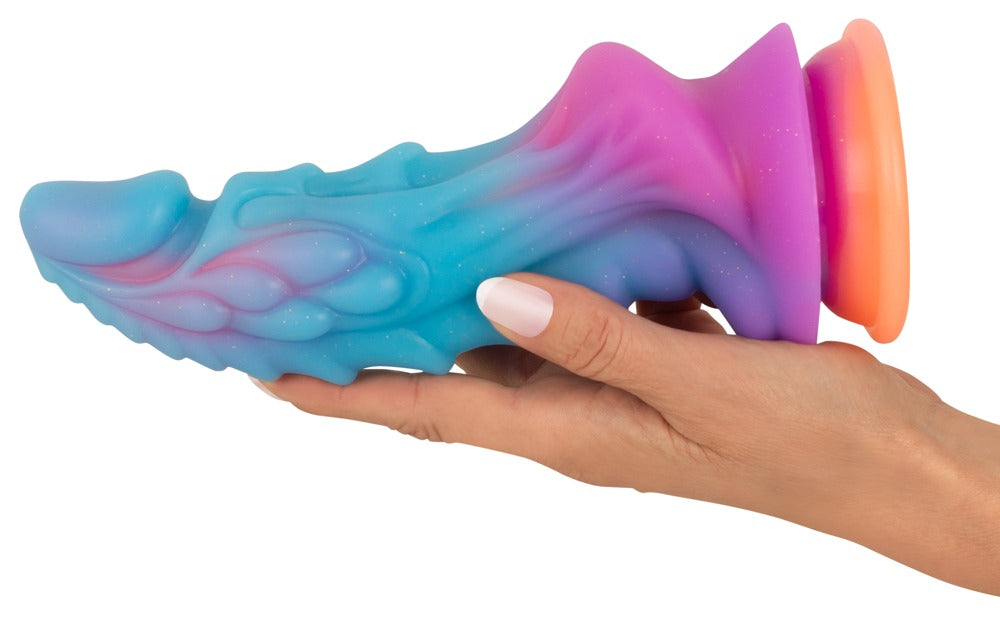 Beasty Cocks - Dildo - Strukturdesign mit Saugfuß & Gloweffect