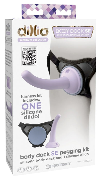 Dillio - Body Dock Pegging Kit - Strap-on-Set mit Dildo