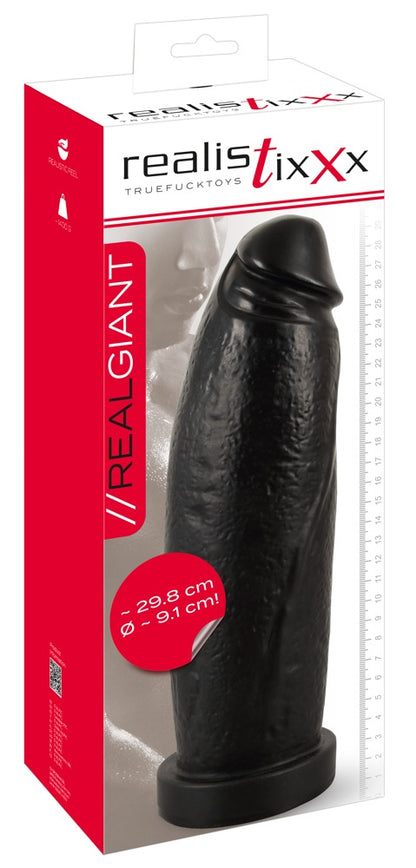 Realistixxx - Real Giant - Flexibler Dildo mit Standfuß