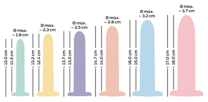 You2Toys - Six in A Row - Dildo Training Set