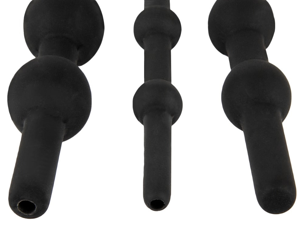 Penisplug - Urethral Trainingsset - Kugel-Dilatoren aus Silikon