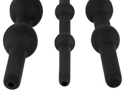 Penisplug - Urethral Trainingsset - Kugel-Dilatoren aus Silikon
