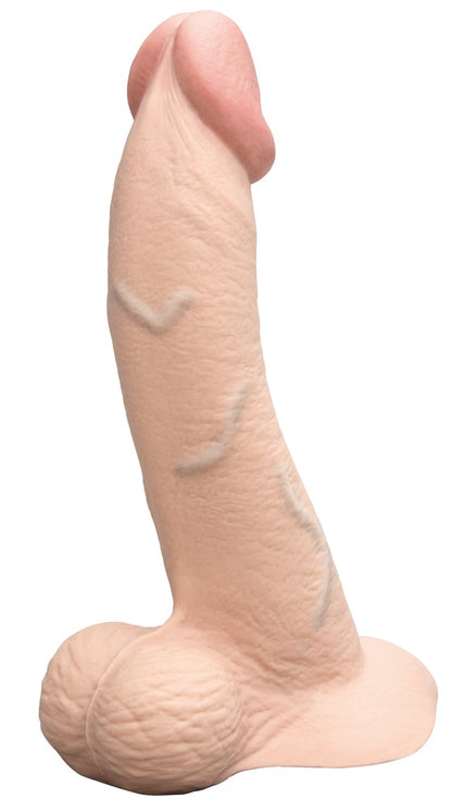 B-vibe - Naturdildo - gebogener Dildo mit Saugfuß