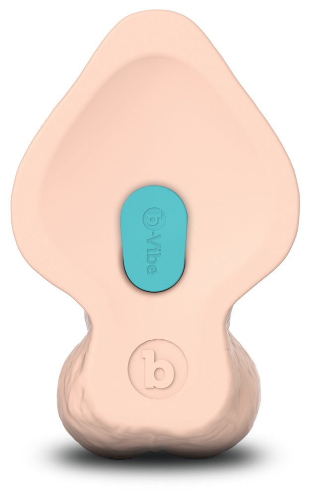 B-vibe - Naturdildo - gebogener Dildo mit Saugfuß
