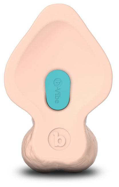 B-vibe - Naturdildo - gebogener Dildo mit Saugfuß