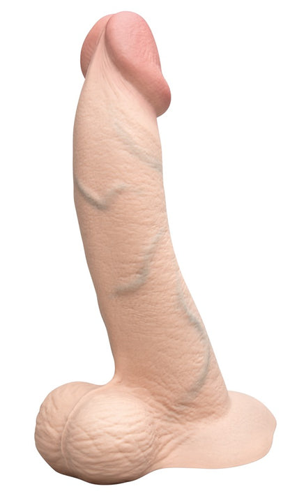 B-vibe - Naturdildo - gebogener Dildo mit Saugfuß