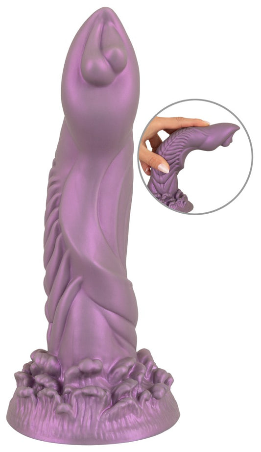 Beasty Cocks - Dildo - Alien-Design mit Struktur & Saugfuß