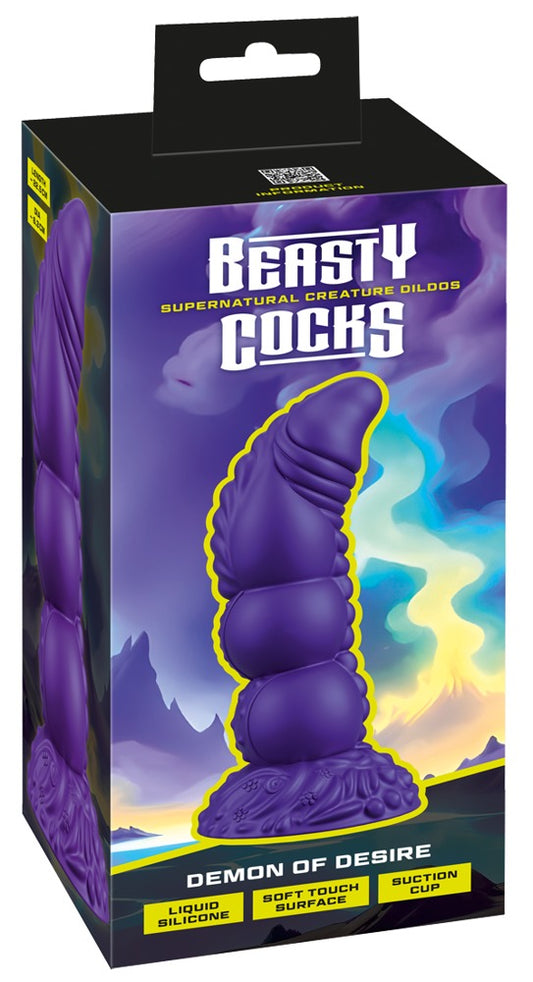 Beasty Cocks - Dildo - Strukturdesign mit Saugfuß & Powerform