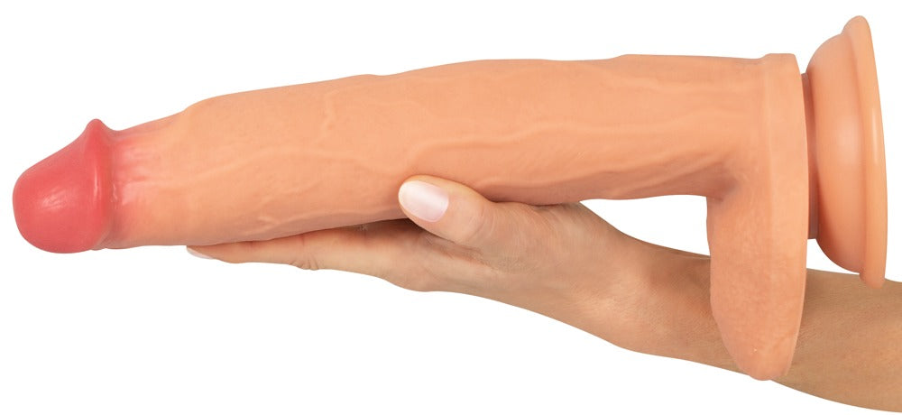 Realistixxx - Real Giant - Flexibler Naturdildo mit Standfuß