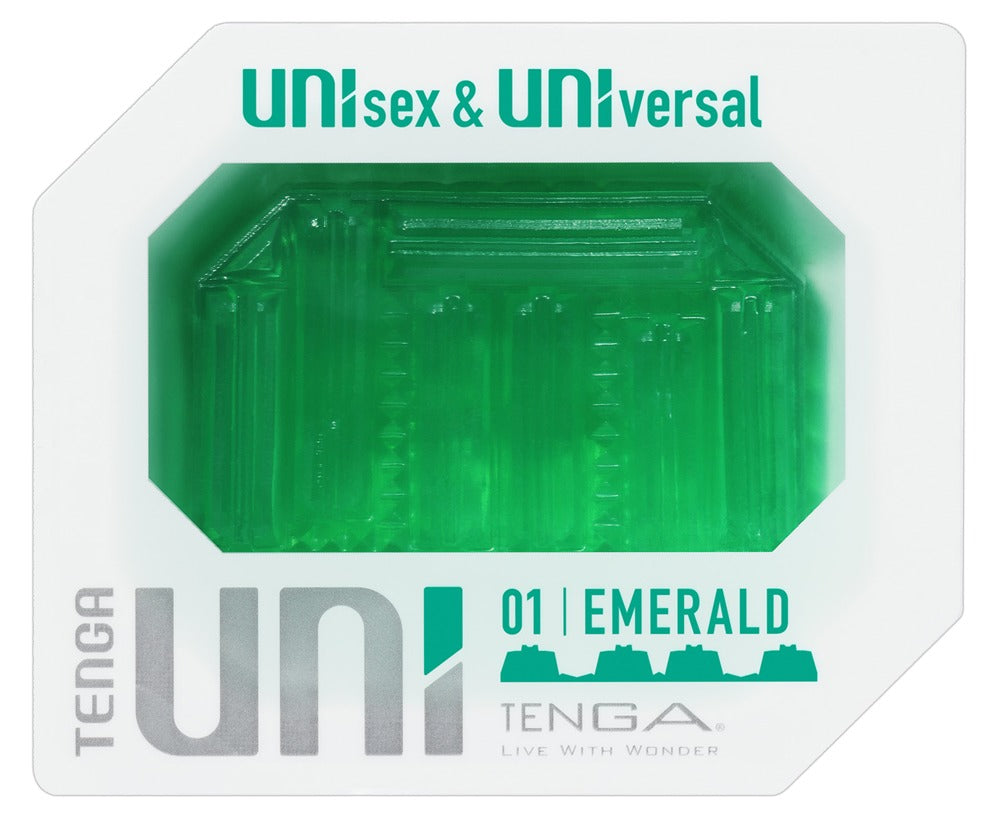TENGA - Uni Emerald - Masturbator-Sleeve