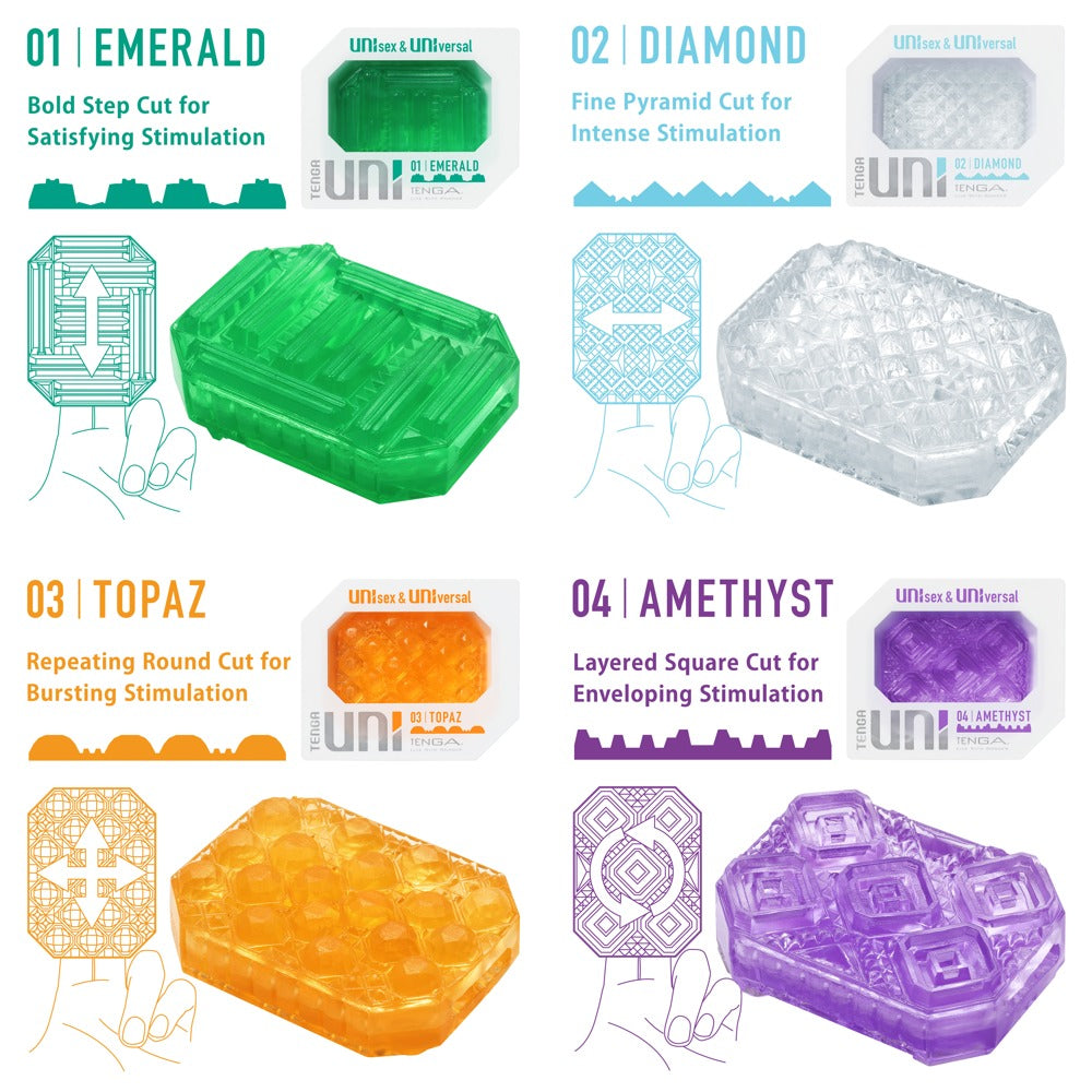 TENGA - Uni Variety Pack - Masturbator-Sleeve