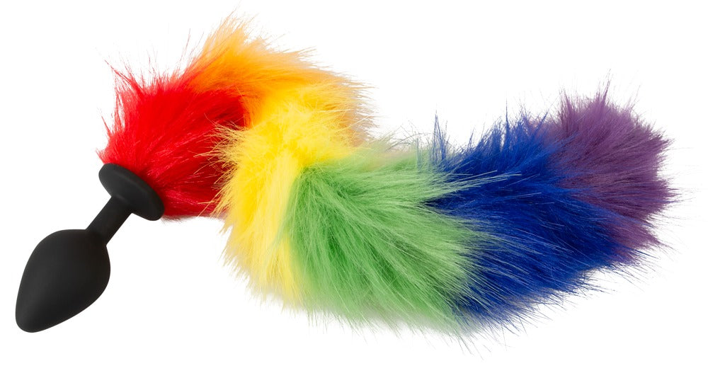 You2Toys - Fluffy Tail Rainbow - Analplug