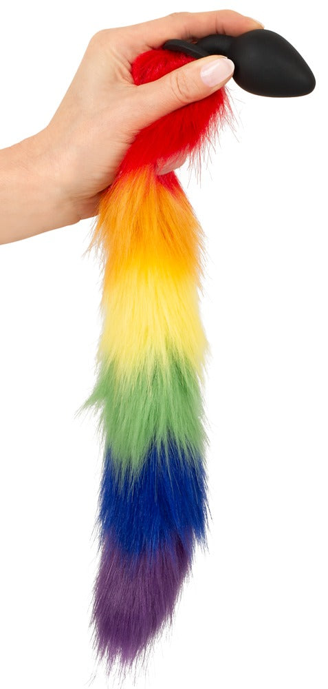 You2Toys - Fluffy Tail Rainbow - Analplug