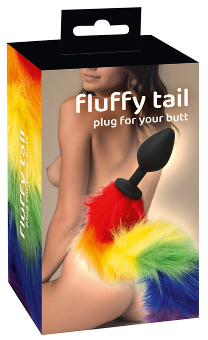 You2Toys - Fluffy Tail Rainbow - Analplug