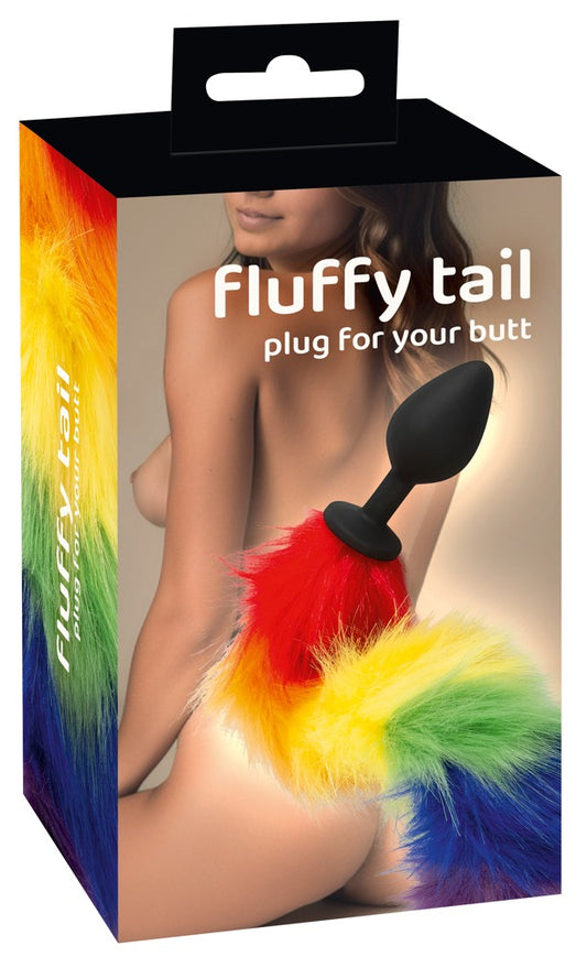 You2Toys - Fluffy Tail Rainbow - Analplug