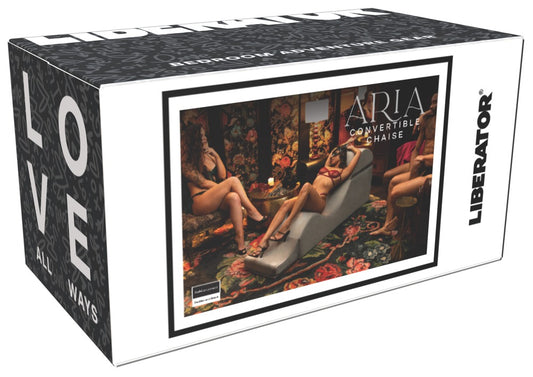 Liberator - Aria Flip Chaise - Polsterbank für Komfort-Sex