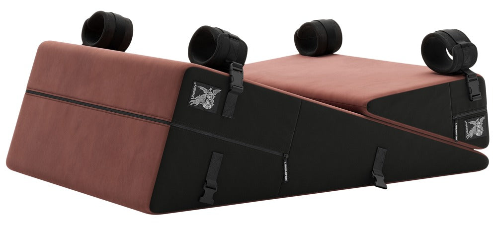 Liberator - Bondage Wedge/Ramp - Liebeskissen mit Handfesseln