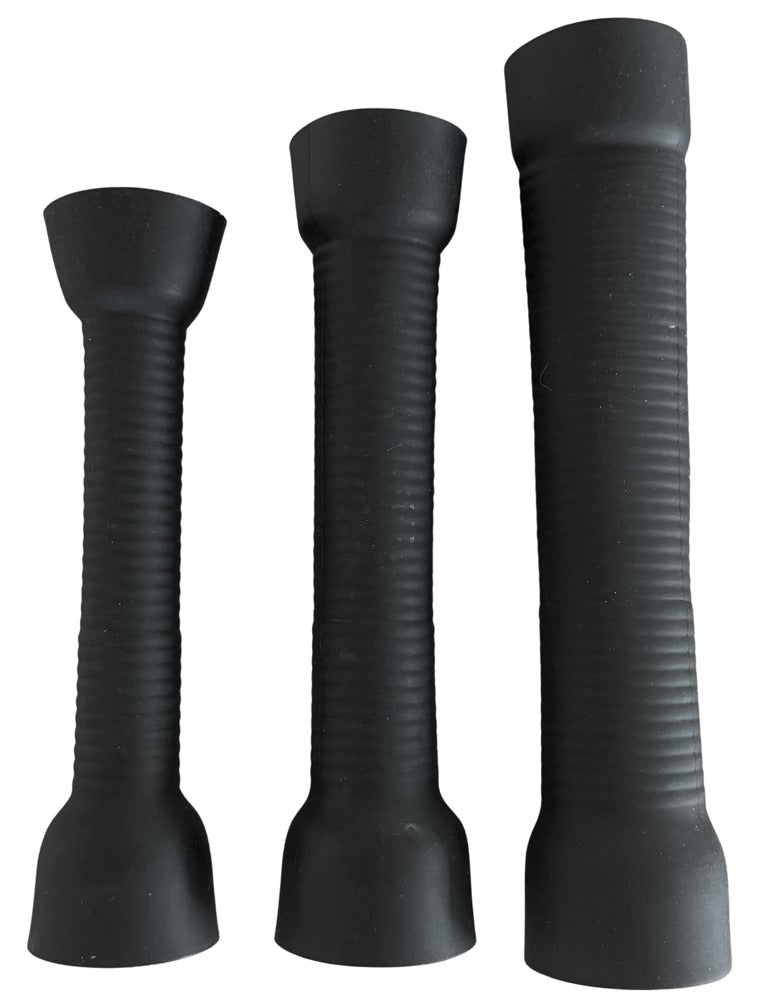 Autoblow - Silicone Sleeves - 3 Masturbator-Einsätze mit Rillenstruktur
